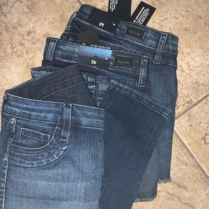Bleulab jeans reversible jeans&shorts